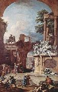 RICCI, Sebastiano Grabmal des Herzogs von Devonshire oil painting reproduction